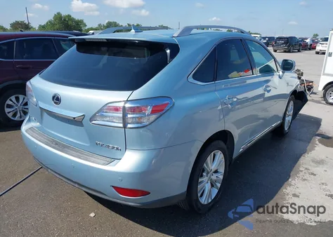 2010 Lexus Rx 450H from USA, damaged, VIN JTJBC1BA2A2013721